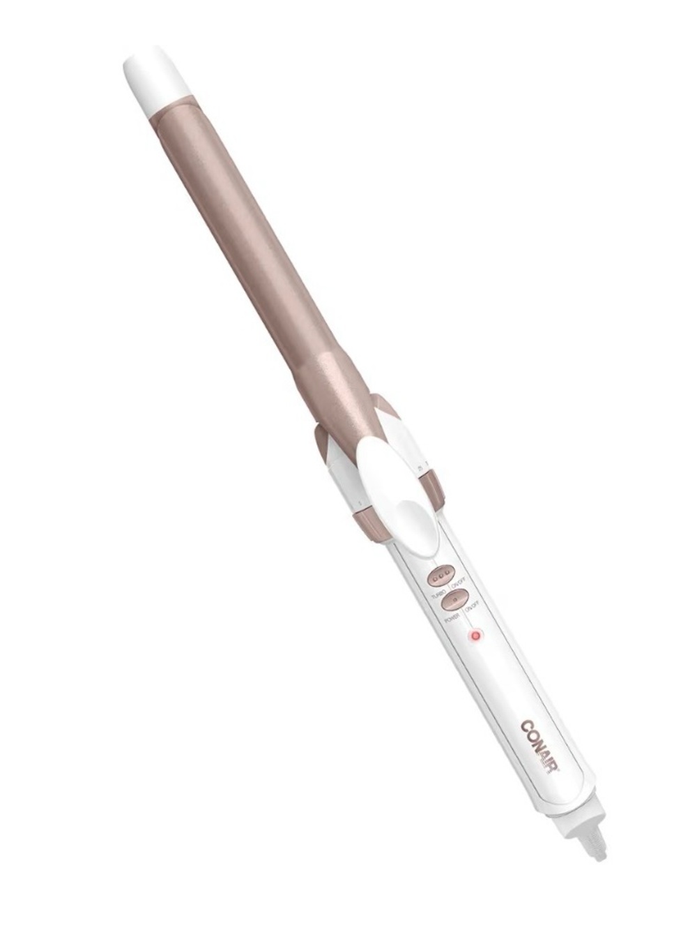 2 Conair Rose Gold and White Curling Wand